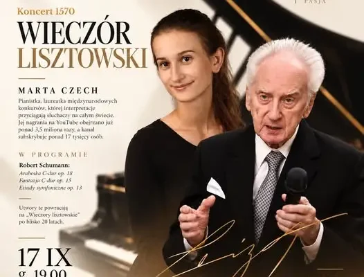 Wieczór Lisztowski z muzyką Schumanna w Obornikach Śląskich