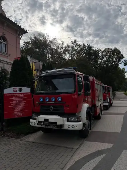 Strażacy z Trzebnicy podsumowali bezpieczeństwo powiatu na odprawie w starostwie