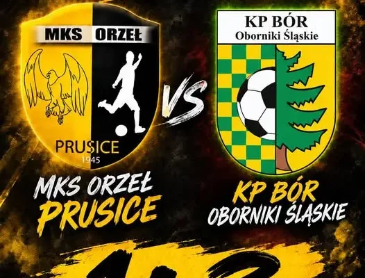 Orzeł Prusice przegrywa z KP Bór Oborniki Śląskie 1:3. Przed drużyną derby gminy