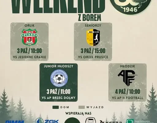 Weekendowe granie w Obornikach Śląskich – turniej Orlików i mecze ligowe