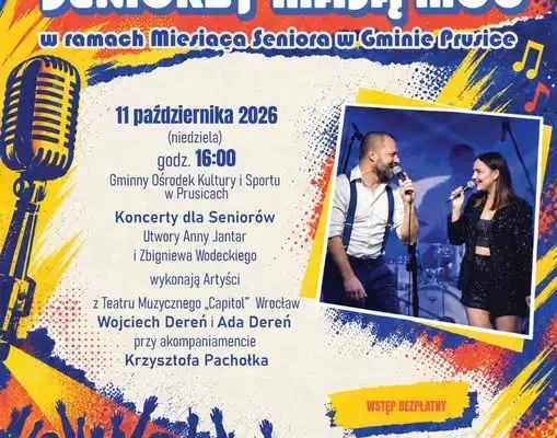 Koncert dla Seniorów w Prusicach – 11 października 2026