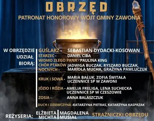 „Dziady II Obrzęd” ponownie na scenie w Zawoni – drugie wystawienie już 16 października