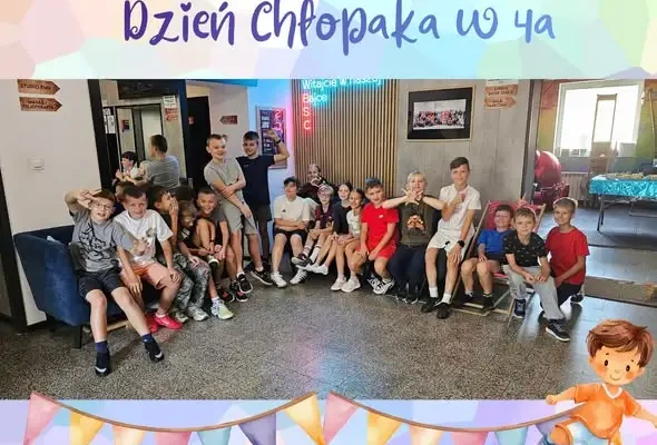 Klasa 4 z Trzebnicy świętowała Dzień Chłopaka na sportowo