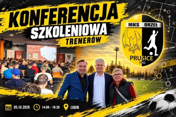 Trener Orła Prusice szkolił się na konferencji w Lubinie