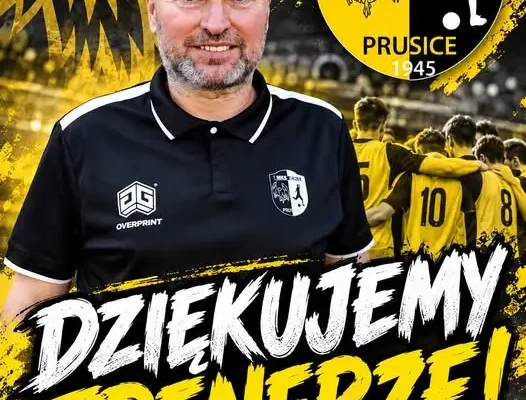 Lesław Karbownik odchodzi z MKS Orzeł Prusice. Klub dziękuje trenerowi