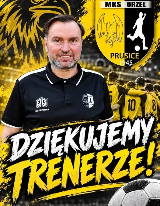 Lesław Karbownik odchodzi z MKS Orzeł Prusice. Klub dziękuje trenerowi