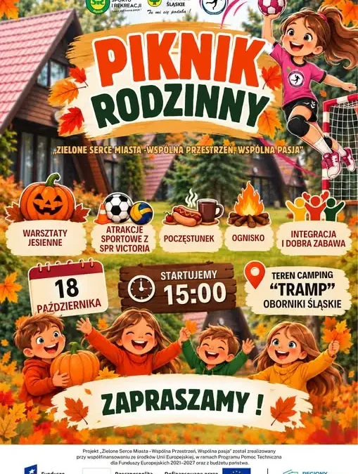 Piknik rodzinny w Obornikach Śląskich już 18 października