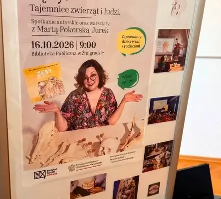 Noc Bibliotek w Żmigrodzie: uczniowie odkrywali tajemnice zębów