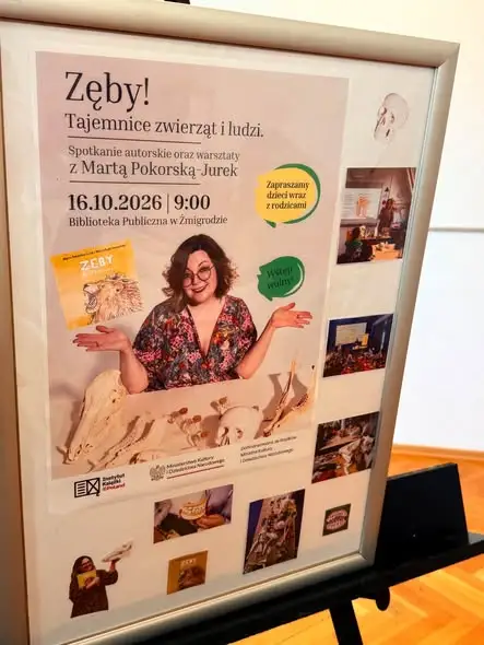 Noc Bibliotek w Żmigrodzie: uczniowie odkrywali tajemnice zębów