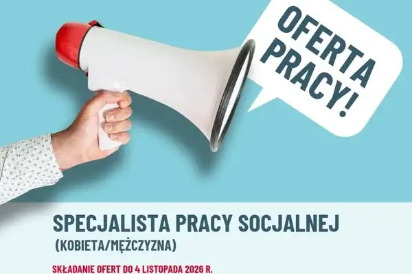 M-GOPS w Obornikach Śląskich szuka specjalisty pracy socjalnej