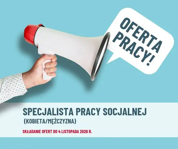 M-GOPS w Obornikach Śląskich szuka specjalisty pracy socjalnej