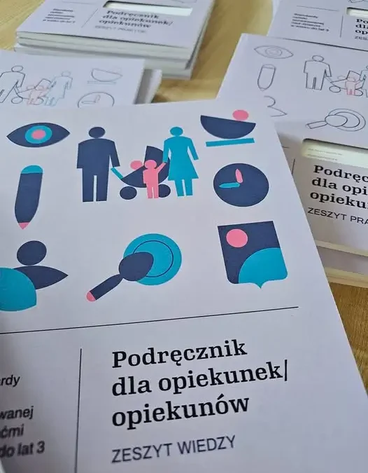 Nowe podręczniki dla opiekunek w żłobku w Żmigrodzie