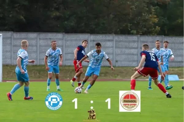 Remis Polonii Trzebnica z Parasolem Wrocław na Fair Play Arenie