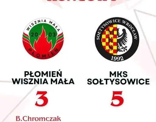 Płomień Wisznia Mała przegrywa z Sołtysowicami mimo ambitnej gry