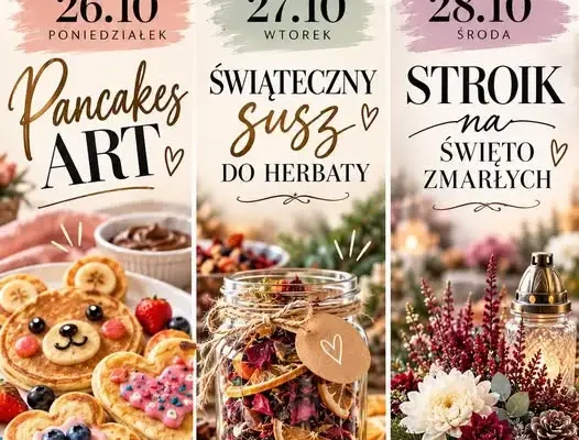 Trzy dni kreatywnych warsztatów w świetlicy w Pierwoszowie