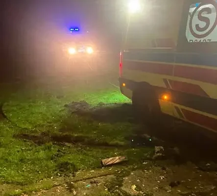 Nocna akcja ratunkowa w Piersnie — OSP Zawonia i ZRM w działaniach